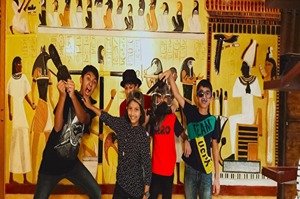 Kids Playing escape room
