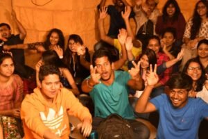 people enjoying